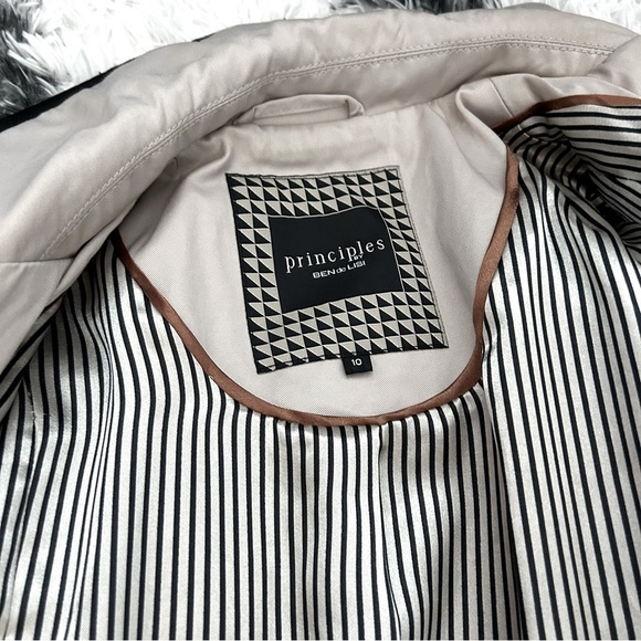 Principles by Ben de Lisi Fit and Flare Trench Coat - Picture 8 of 10